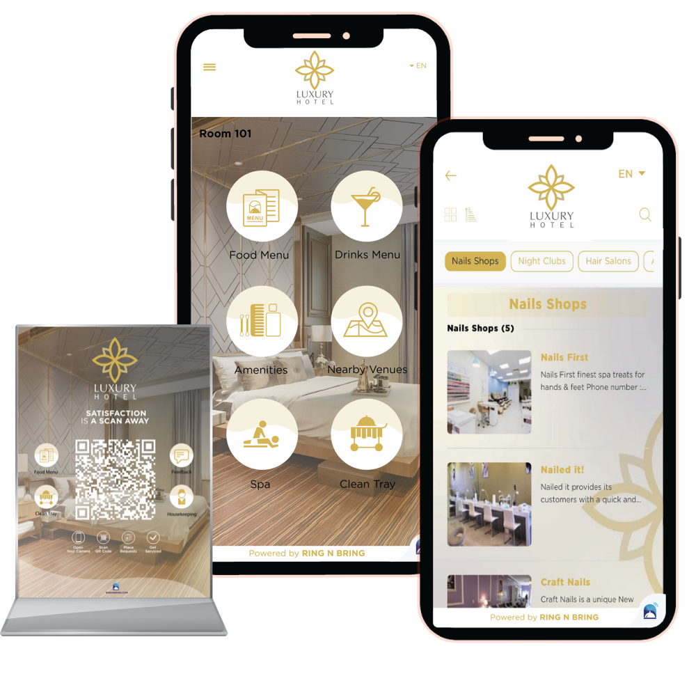 Ring n Bring all in one guest experience platform